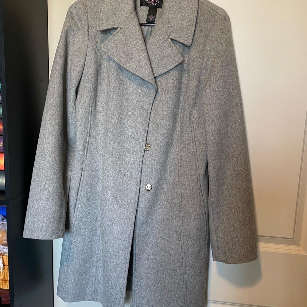 Victoria's Secret Gray Pea Coat